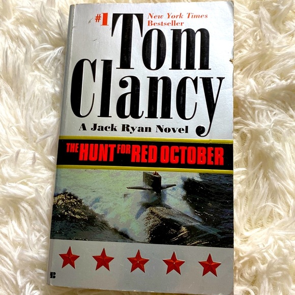 THE HUNT FOR RED OCTOBER A JACK RYAN NOVEL by TOM CLANCY PB GUC - Picture 1 of 4
